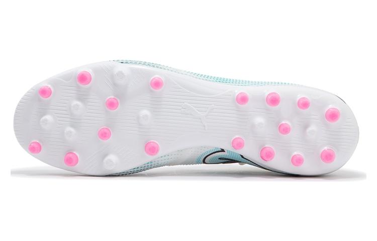 PUMA Future 7 Match MG Cleats 'White Blue Pink' 107719-01