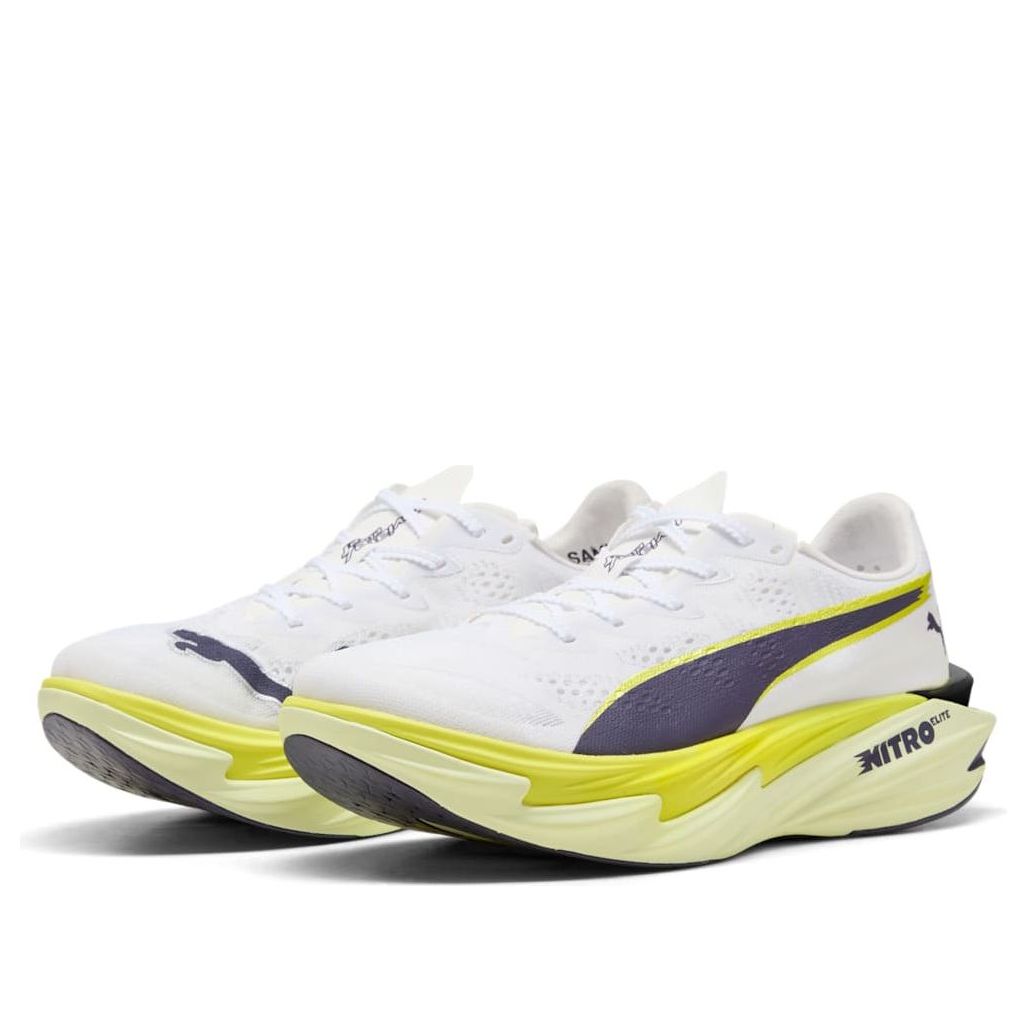 (WMNS) PUMA Deviate Nitro Elite 4 'White Apple Spritz' 312128-06