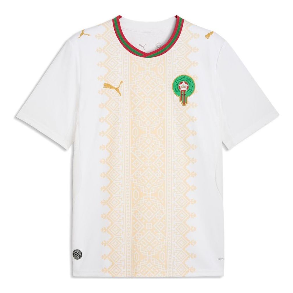 PUMA Morocco 2026 Away Jersey 'PUMA White Victory Gold' 783318-02