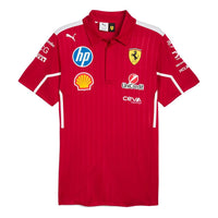 PUMA Scuderia Ferrari HP 2025 Team Polo 'Red' 763938-01