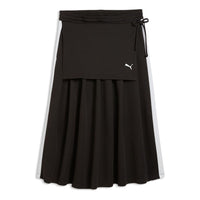 (WMNS) PUMA T7 Midi Pleated Skirt Women 'Black' 634622-01
