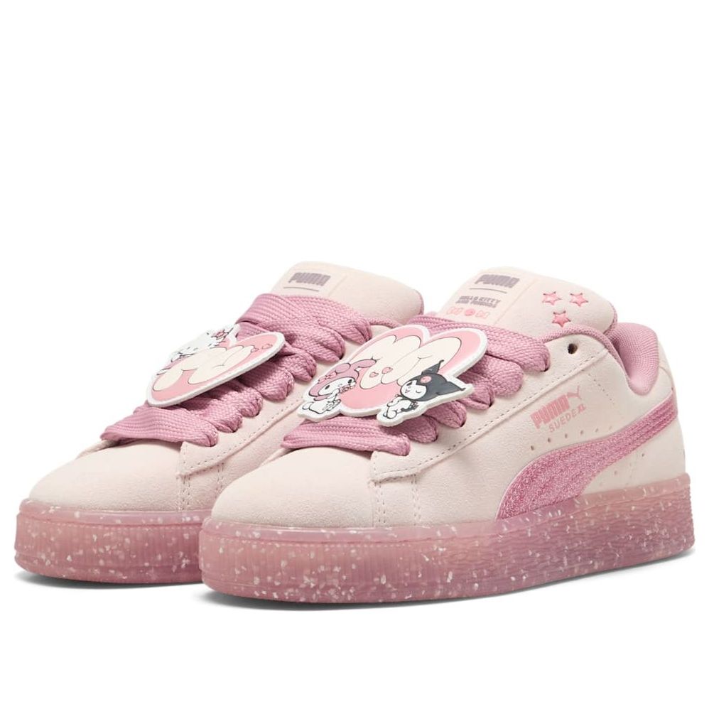 (GS) PUMA Suede XL 'Hello Kitty and Friends Jasmine Flower' 403392-01