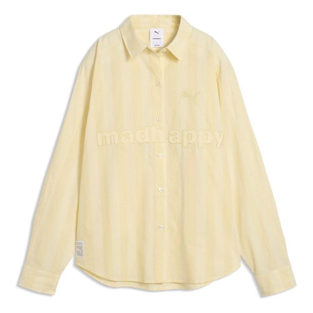 (WMNS) PUMA x MADHAPPY Lounge Shirt 'Silk Frost' 637571-62