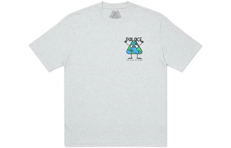 Palace Globlerone T-Shirt 'White' P18TS150