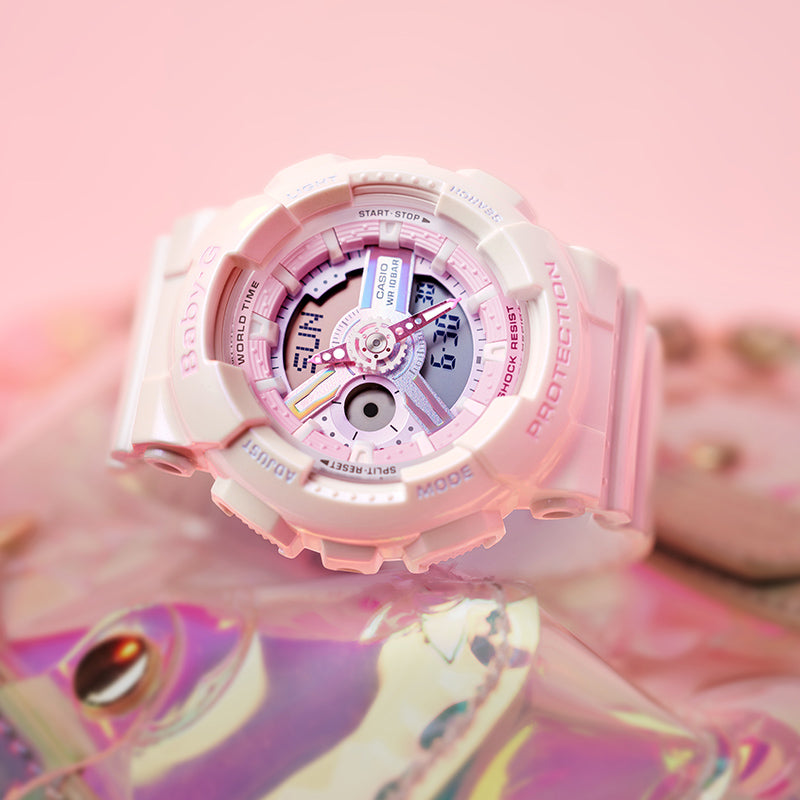 CASIO Baby-G 'White Pink' BA-110PL-7A1PR