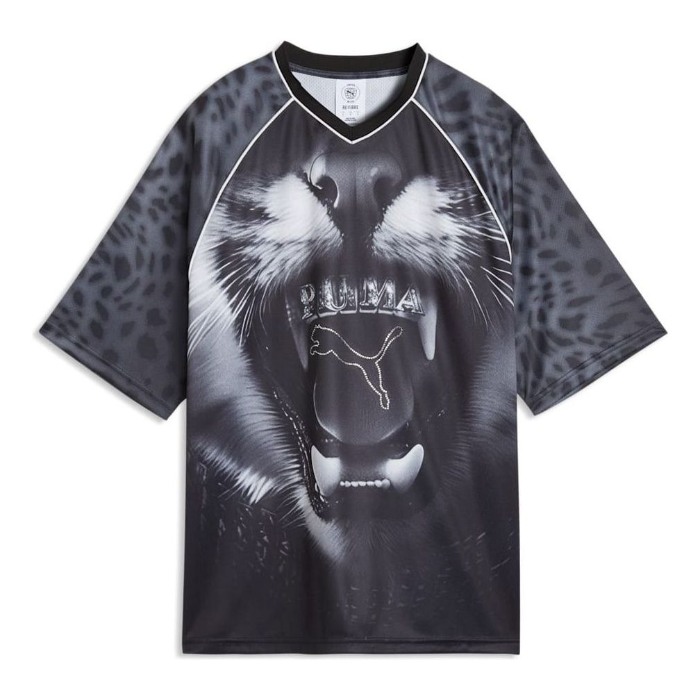 (WMNS) PUMA Street Glam Bedazlled Jersey 'PUMA Black' 637068-01
