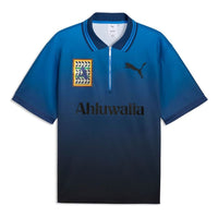 PUMA x AHLUWALIA Relaxed Polo 'Racing Blue AOP' 635234-05