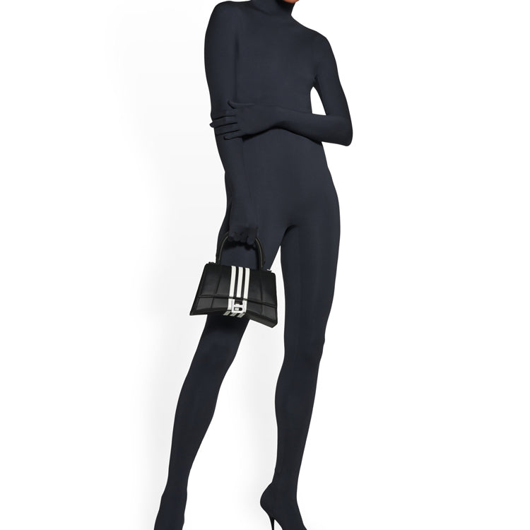 (WMNS) Balenciaga x adidas Hourglass Small Handbag 'Black' 593546210MA1091