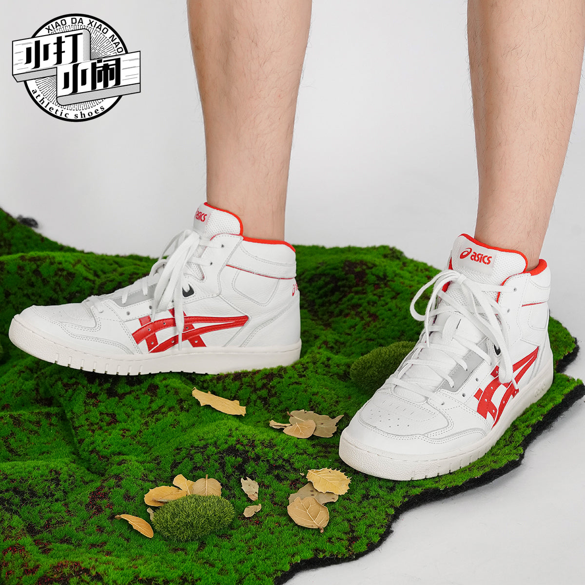 ASICS All Court Alpha-l White/Red 1203A170-100