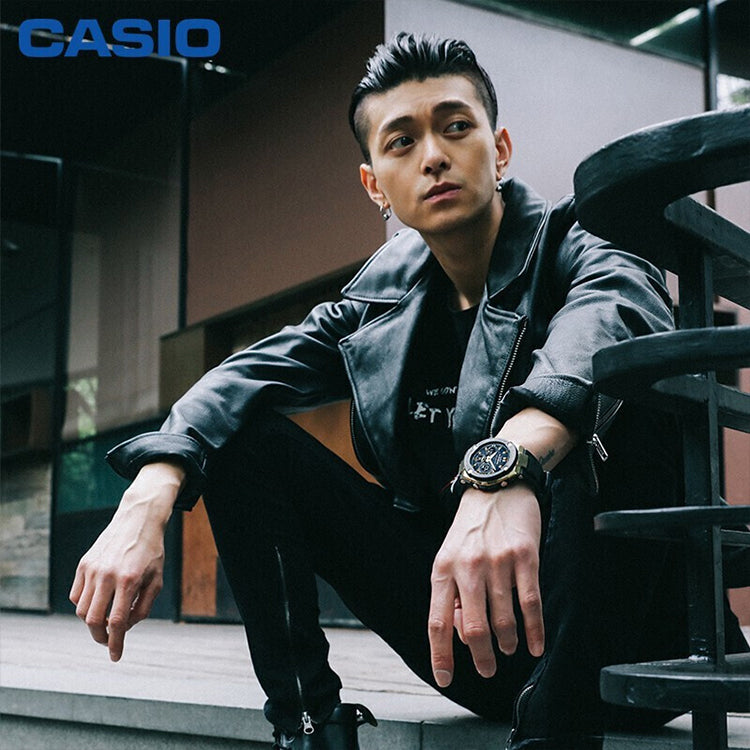 CASIO G-Shock G-Steel 'Gold Black' GST-S300G-1A9