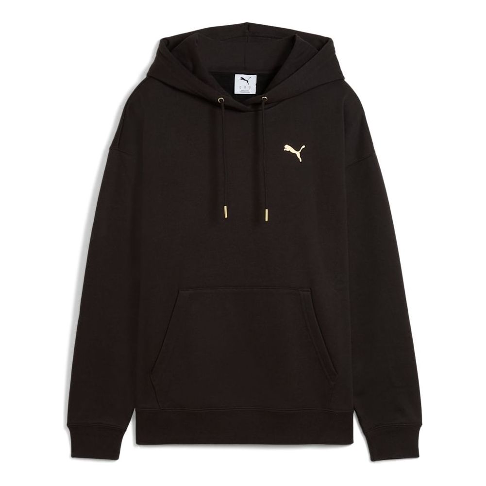 (WMNS) PUMA Basic Hooded T-shirt 'Black' 634461-01