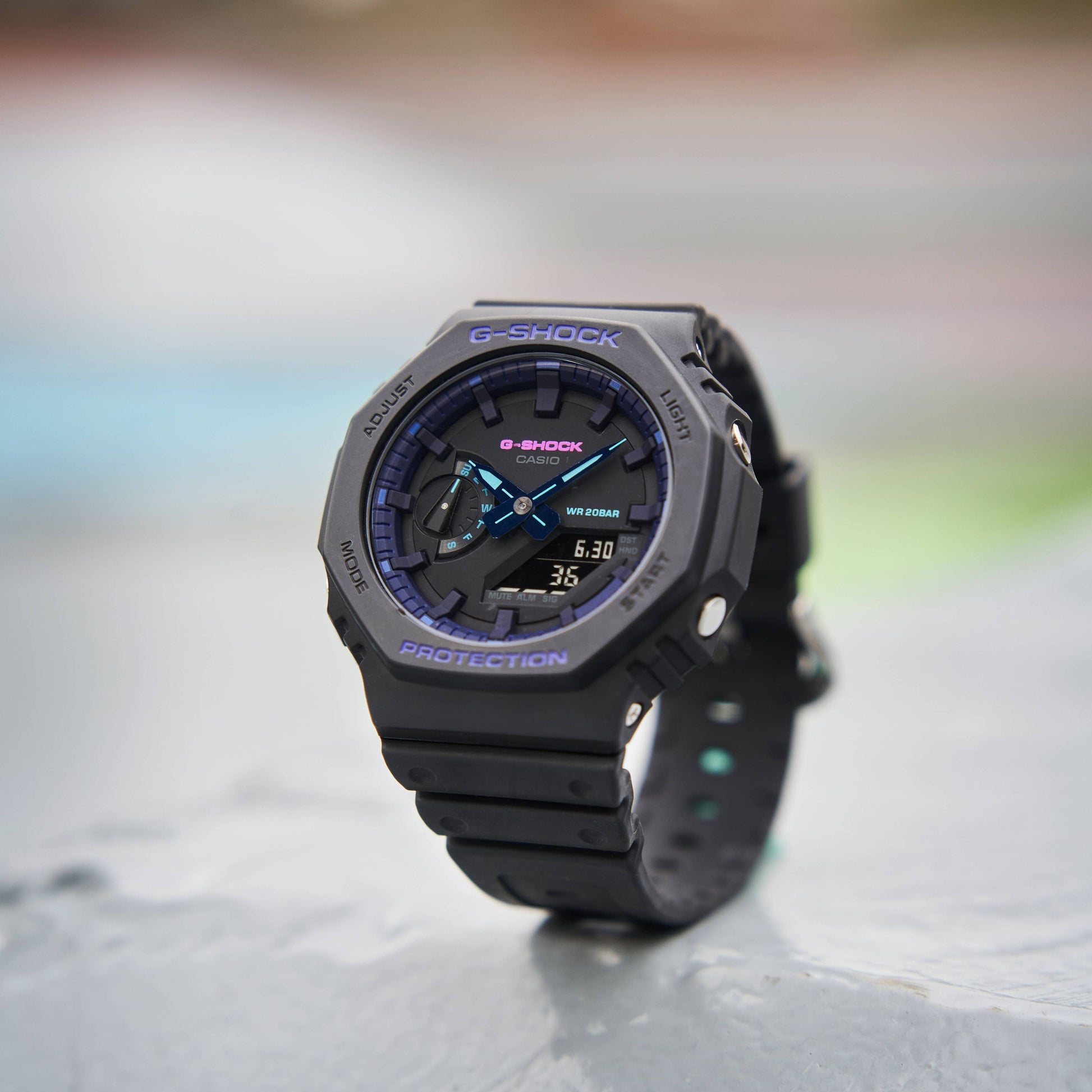 CASIO G-Shock Analog-Digital 'Black' GA-2100VB-1APR