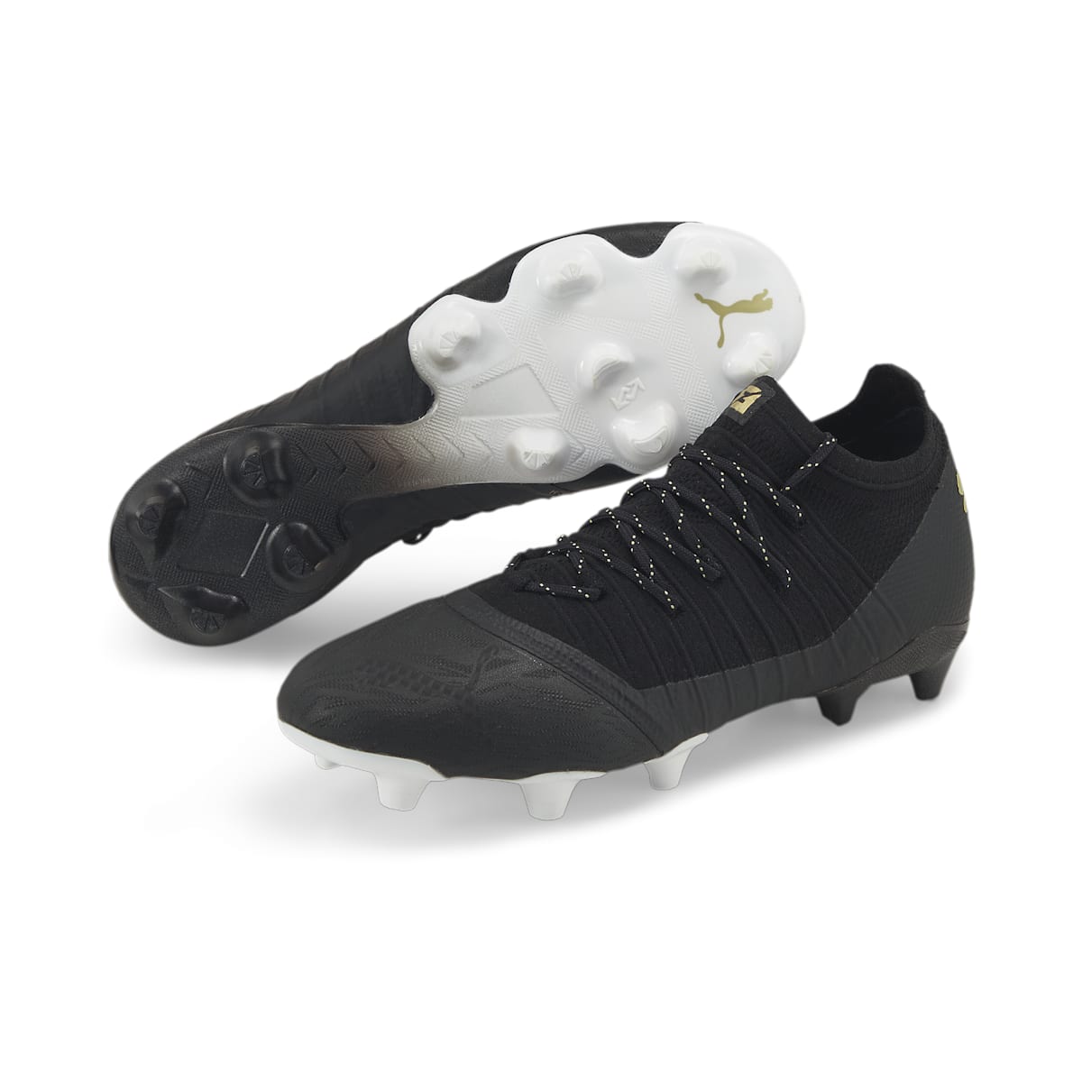 PUMA Future 1.3 Lazertouch FG AG 'Black Metallic Gold' 106786-01
