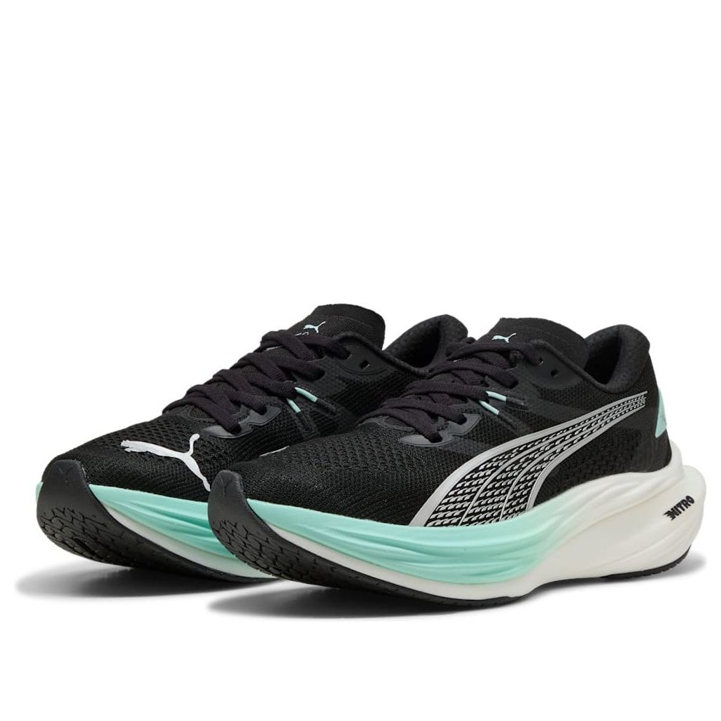 (WMNS) PUMA Deviate Nitro 3 'Black Mint Blue' 309708-22