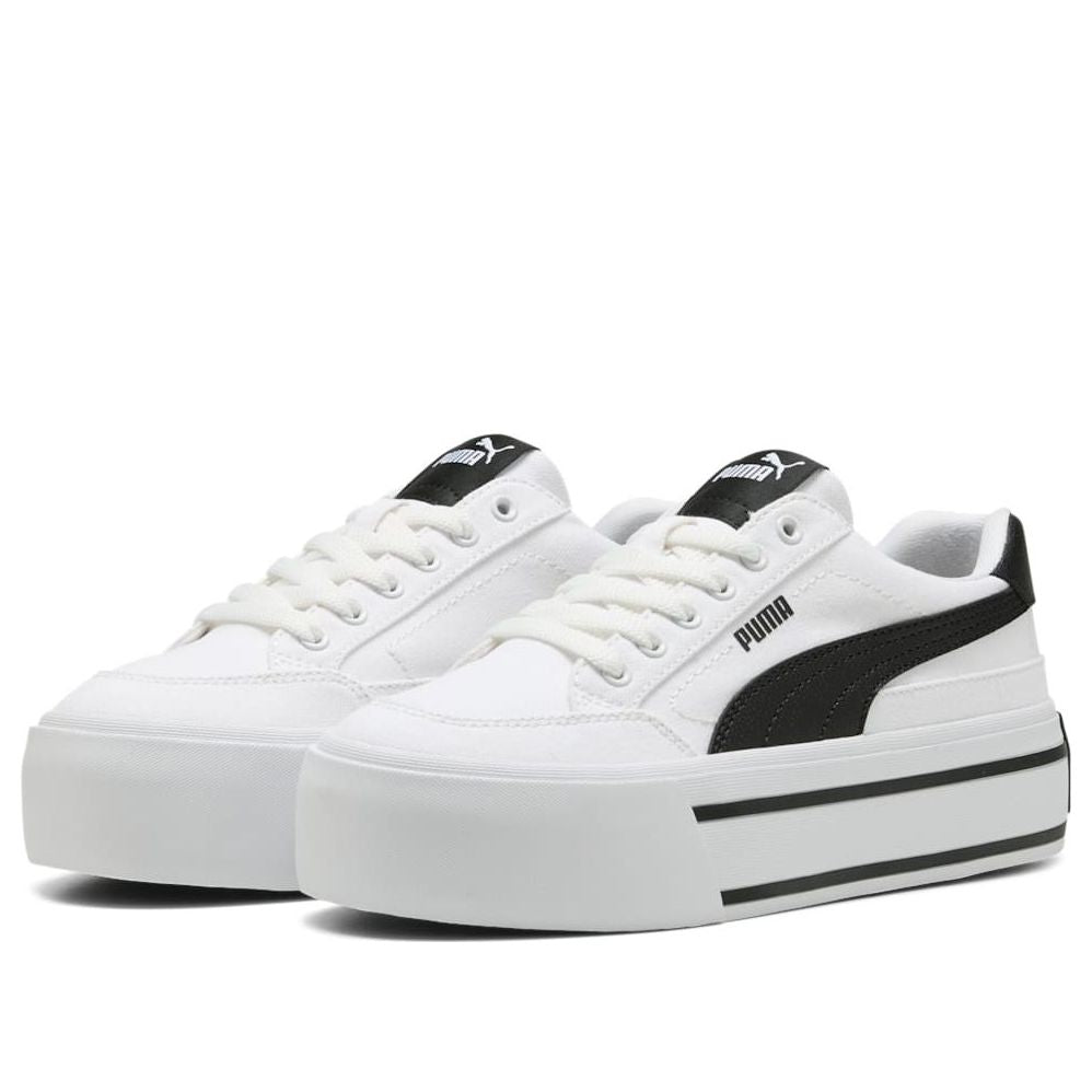(WMNS) PUMA Court Classic Vulc FS 'White Black' 402329-01