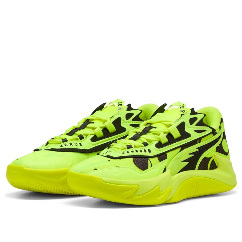 (GS) PUMA Scoot Zeros 2 'Yellow Alert Black' 312230-02
