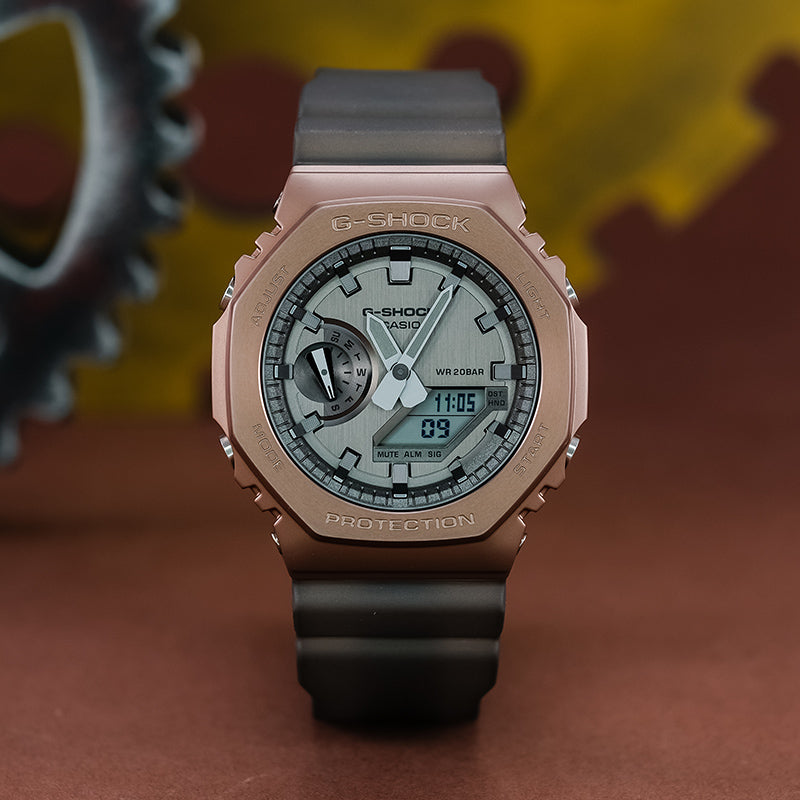 CASIO G-Shock Analog-Digital 'Brown' GM-2100MF-5APR