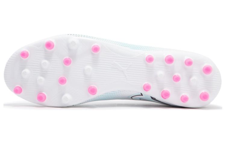 PUMA Future 7 Play MG Cleats 'White Blue Pink' 107725-01