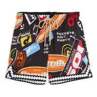 PUMA x FAST & FURIOUS 6" Reversible Shorts 'PUMA Black AOP' 637902-01