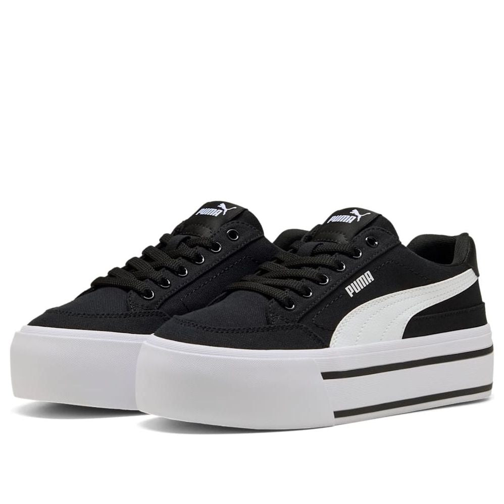 (WMNS) PUMA Court Classic Vulc FS 'Black White' 402329-07