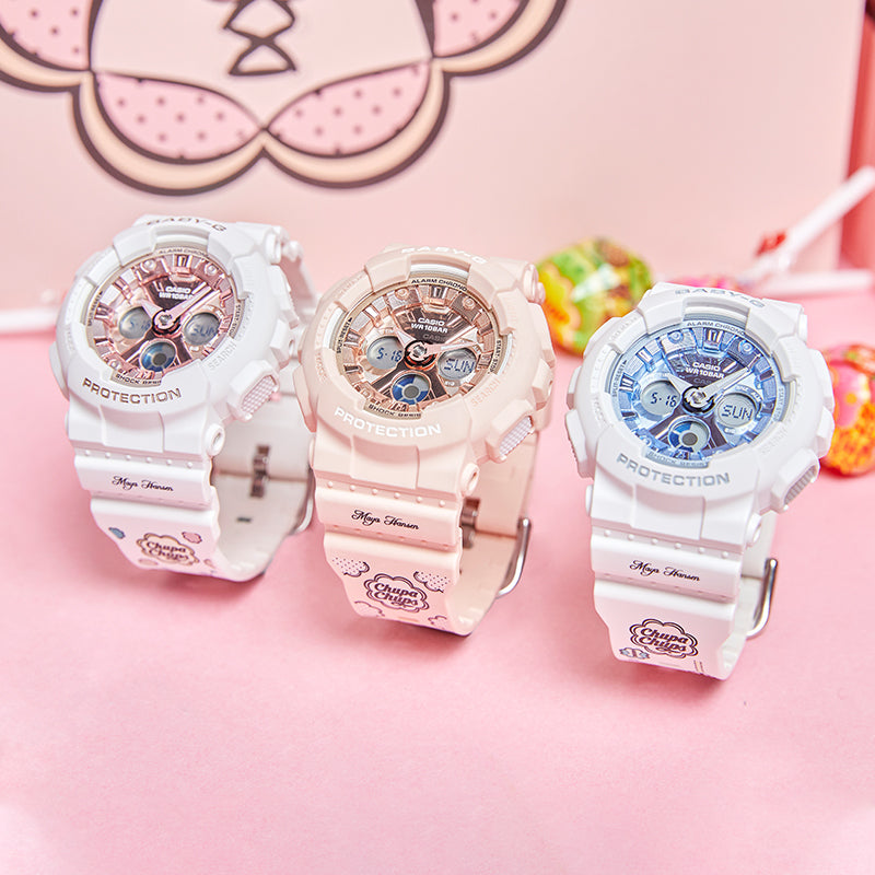 CASIO Baby-G 'White Pink' BA-130-7A1PRC