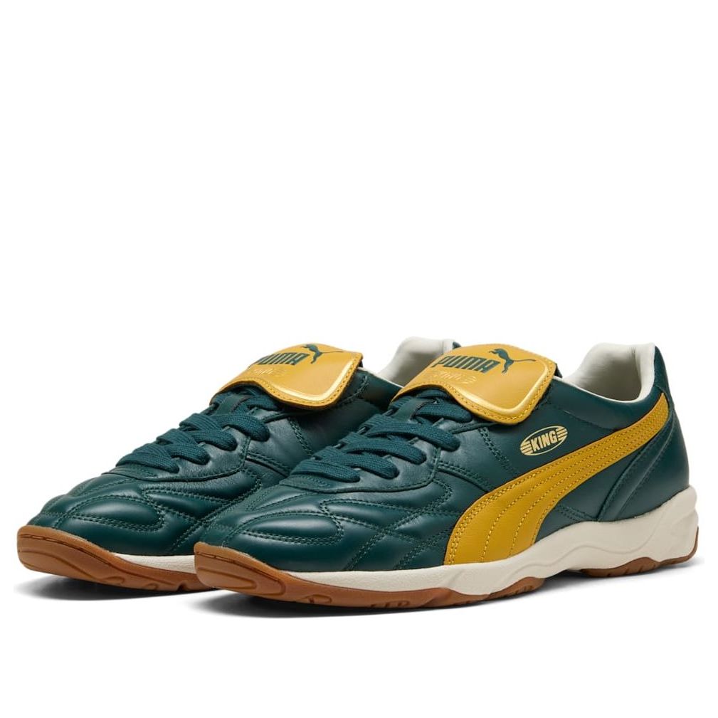 PUMA King Indoor 'Green Yellow' 401683-12