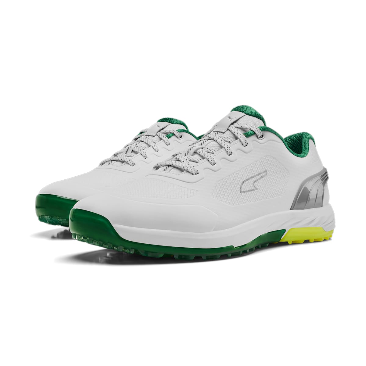 PUMA Alphacat Nitro 'White Green Yellow' 378692-01