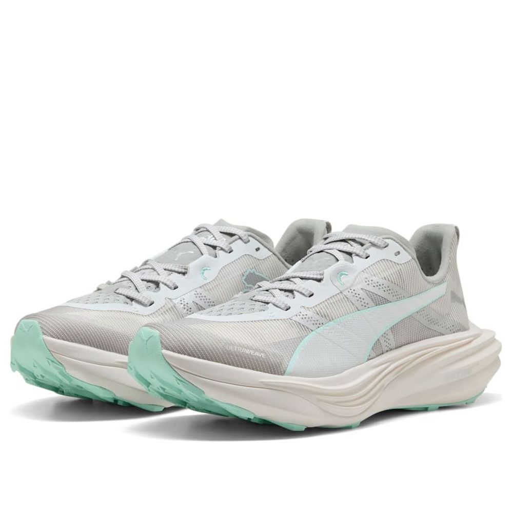 (WMNS) PUMA Deviate Nitro Elite Trail 'Light Grey Mint Green' 310468-03