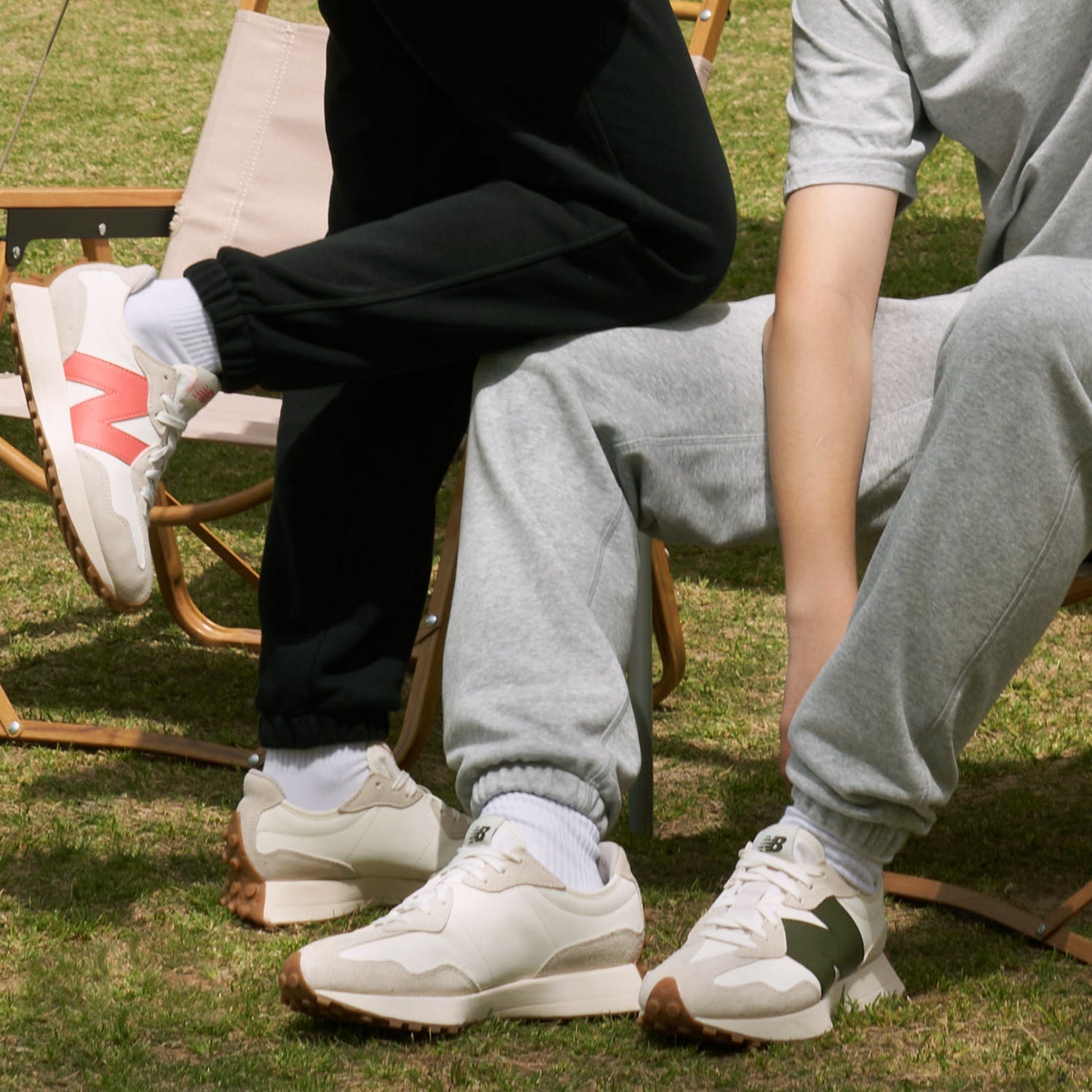 New Balance 327 'White Grey Red' MS327ASM