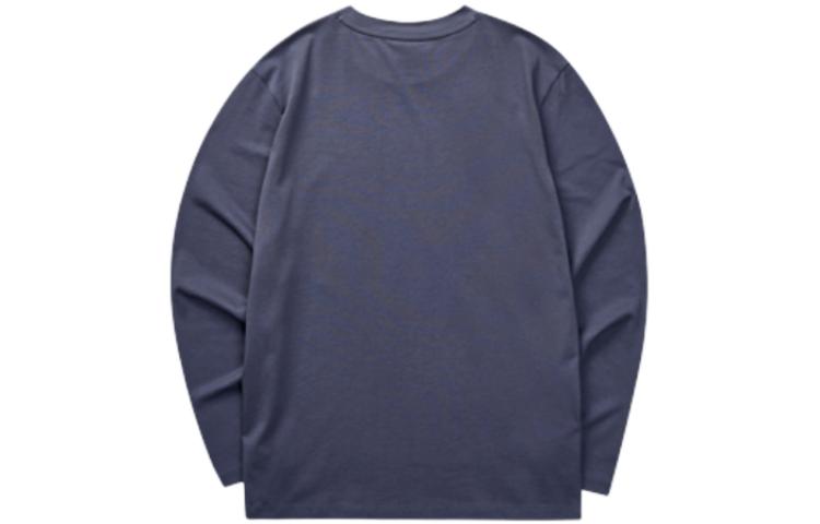 Skechers Logo Printed Crew Sweater 'White Black Blue' L323M073