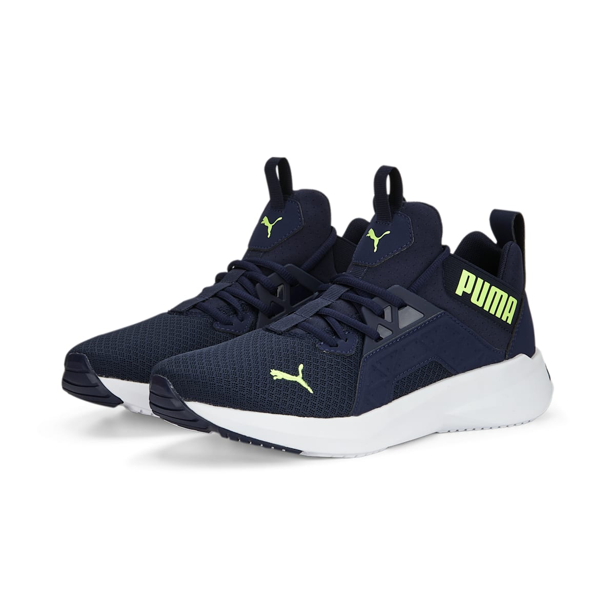 PUMA Softride Enzo NXT 'Navy Fast Yellow' 195234-17