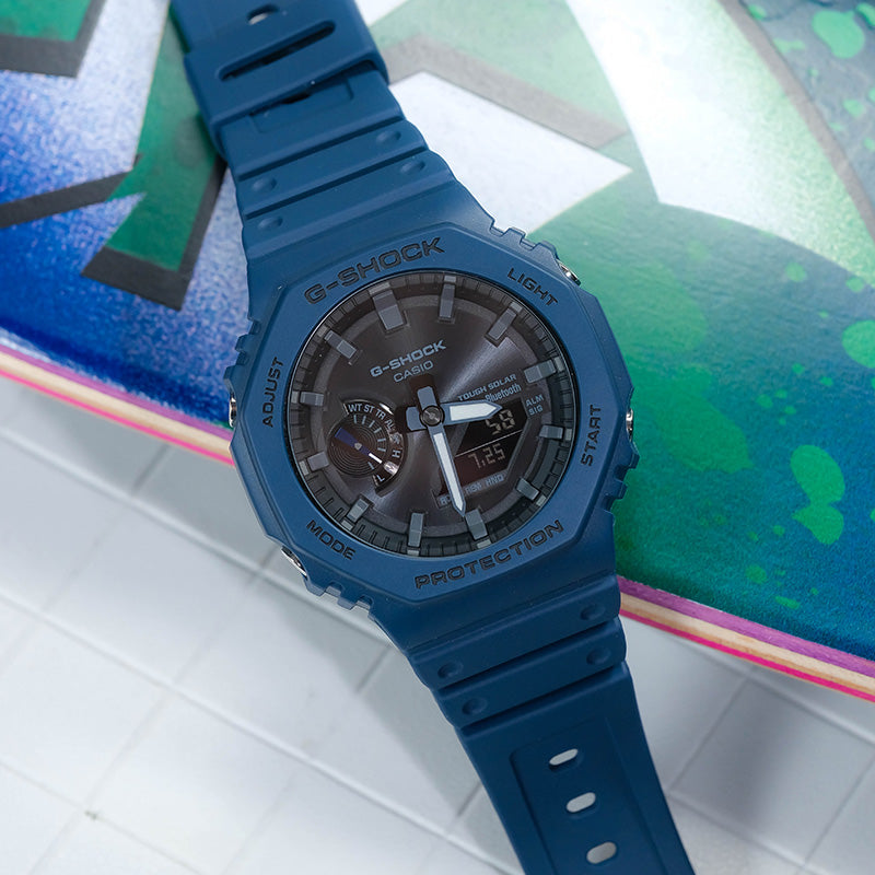 CASIO G-Shock Analog-Digital 'Blue' GA-B2100-2APR