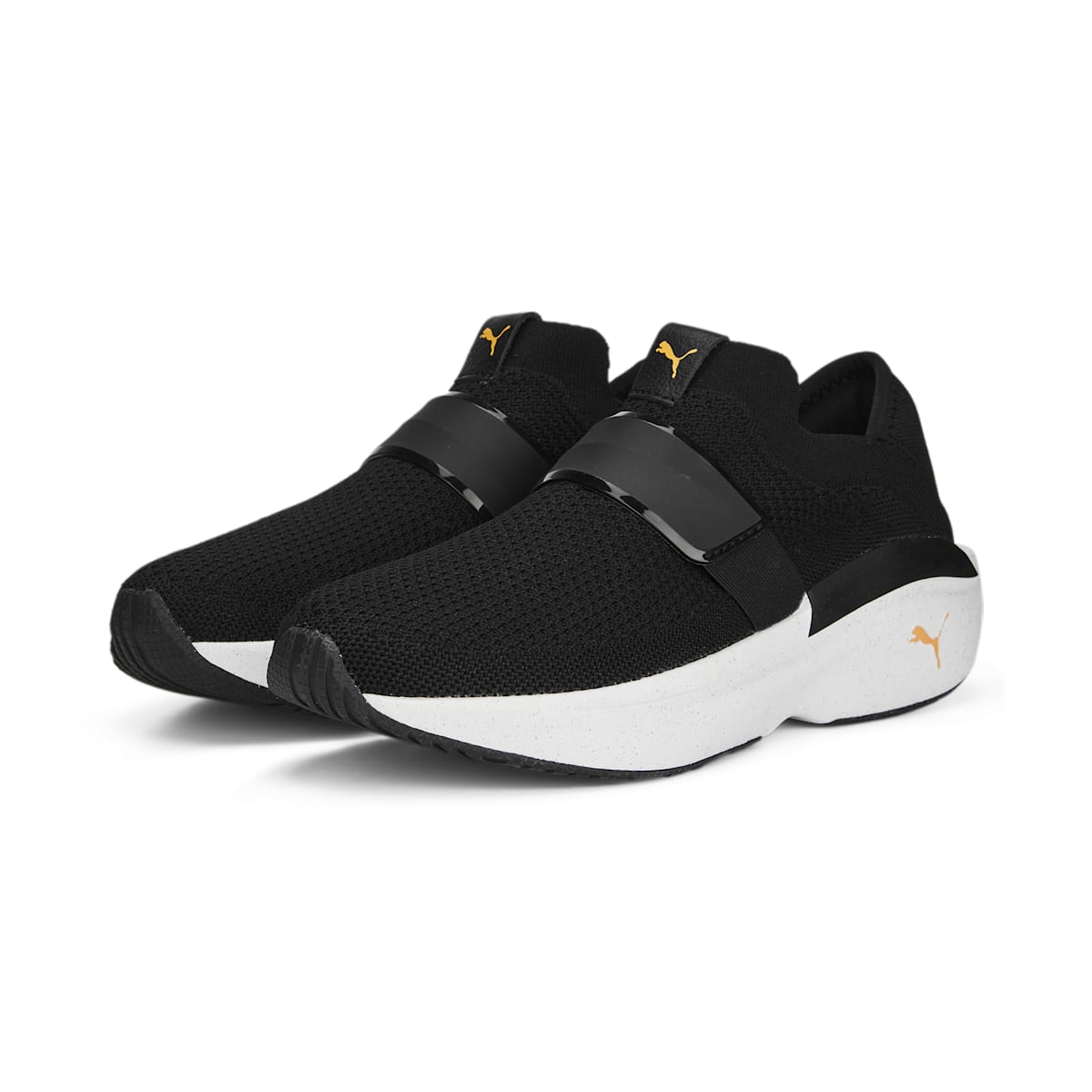 (WMNS) PUMA Enlighten Strap 'Black Clementine' 377674-01