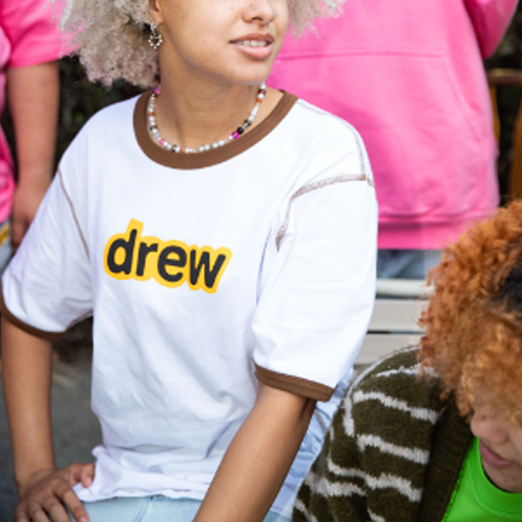 Drew House Secret Ringer T-shirt 'Brown' DR-SS22-391