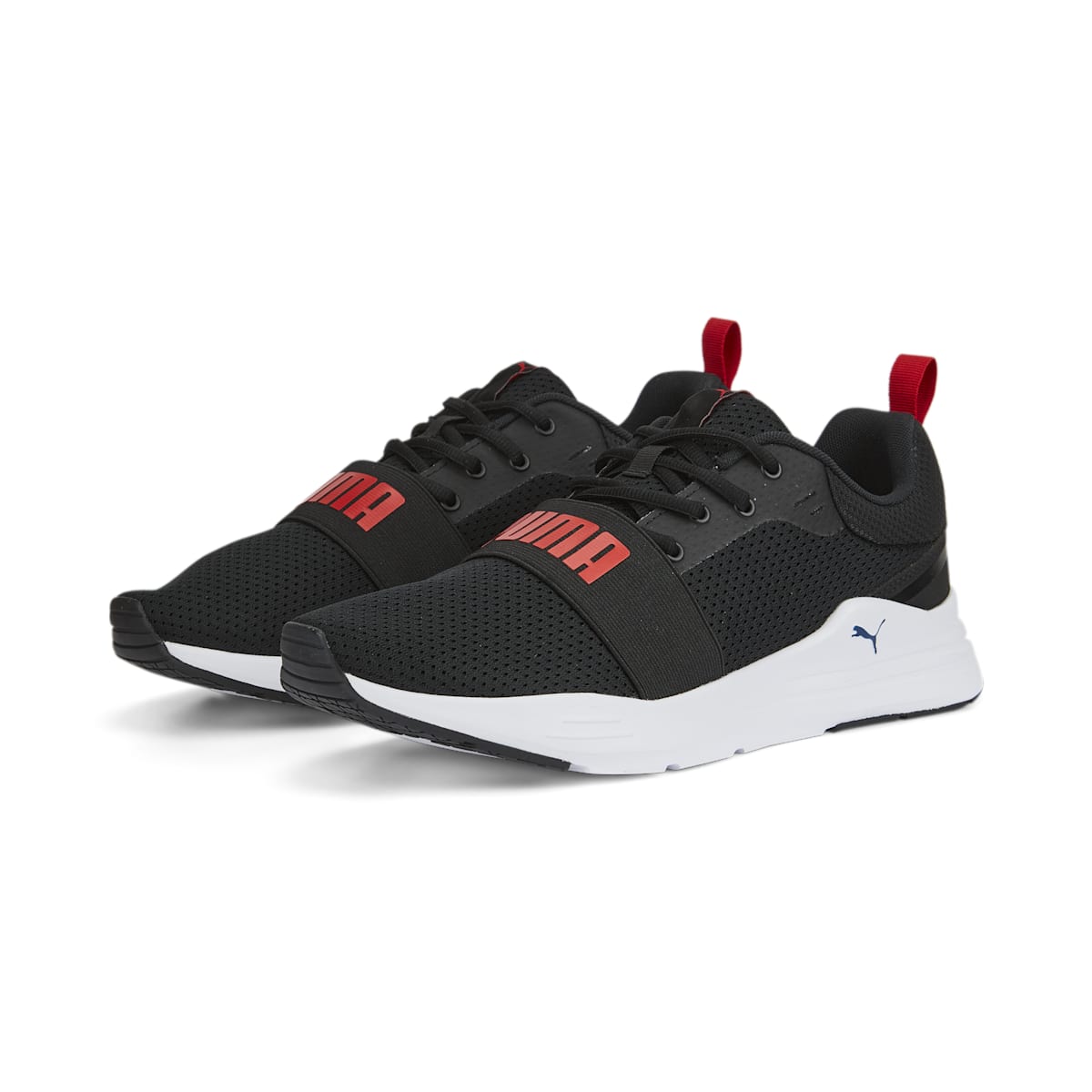 PUMA Wired Run 'Black High Risk Red' 373015-21