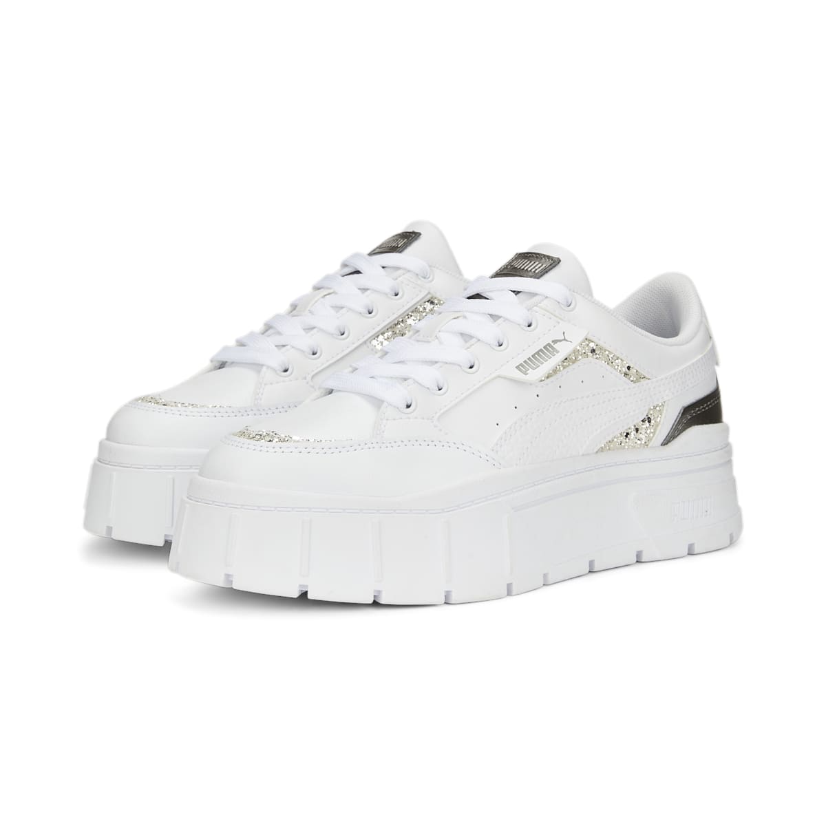 (WMNS) PUMA Mayze Stack SQ 'White' 386271-01