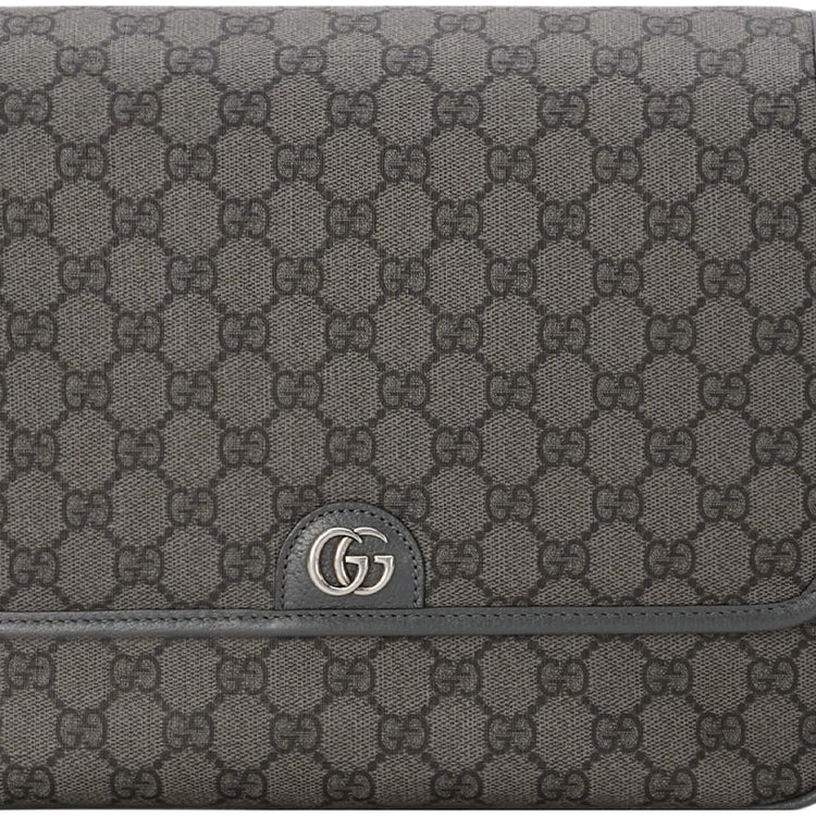 Gucci Ophidia Medium Messenger Bag 'Grey Black' 761741-FACJY-1244