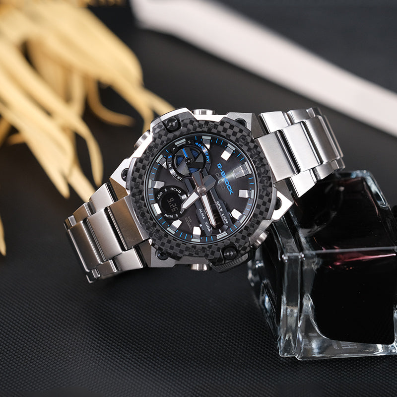 CASIO G-Shock Analog-Digital 'Black Silver' GST-B400XD-1A2PFT