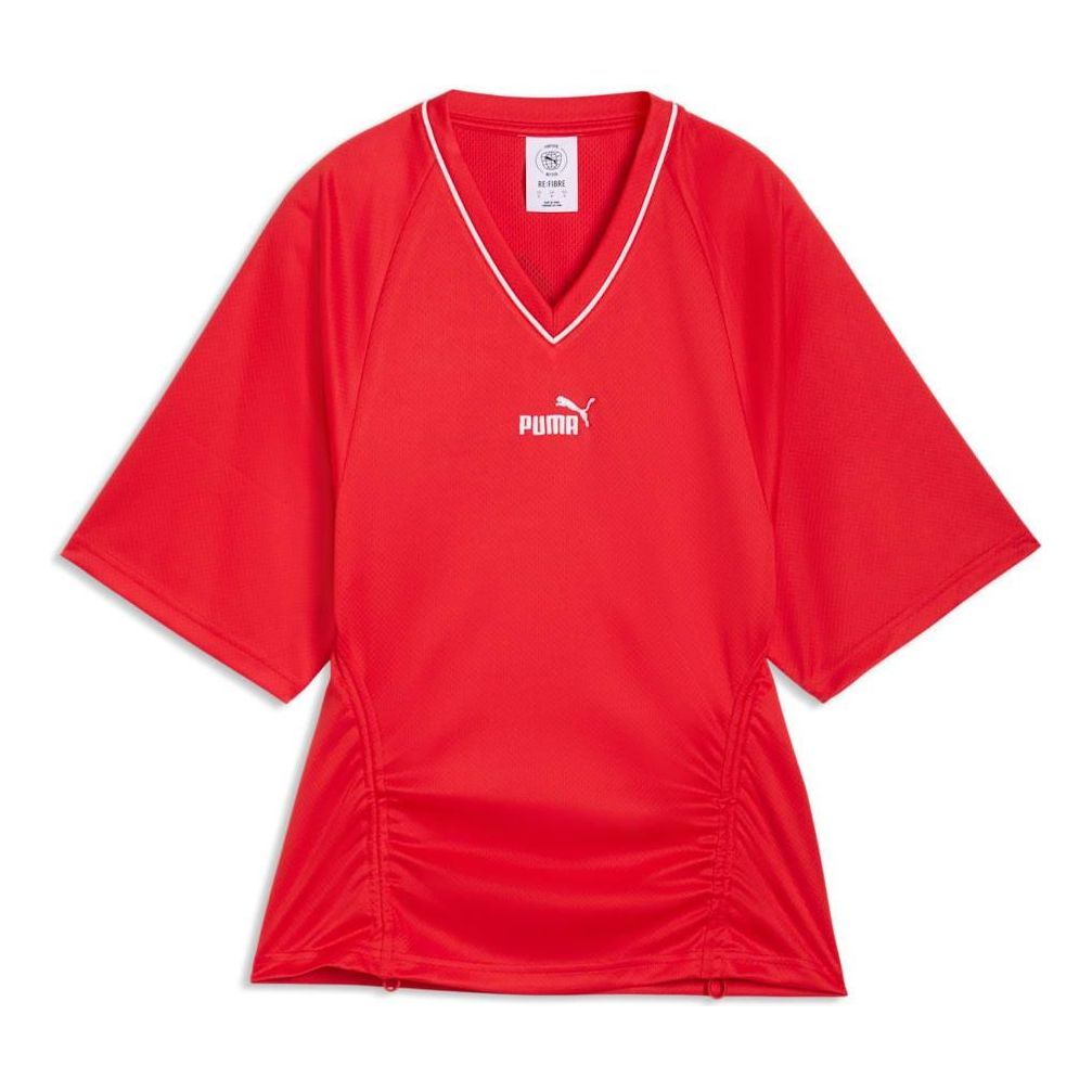 (WMNS) PUMA Future.Puma.Archive Slim Soccer Jersey 'For All Time Red' 634624-11