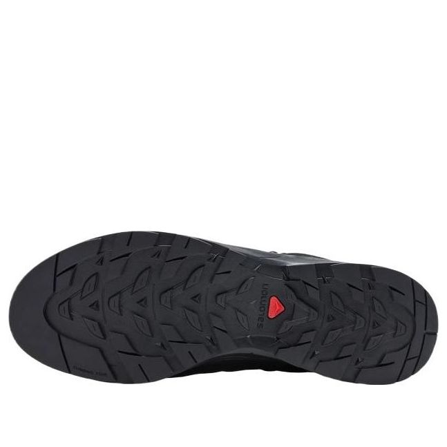 SALOMON X-ALP Mid Leather Gore-Tex 'Black Asphalt' 476387