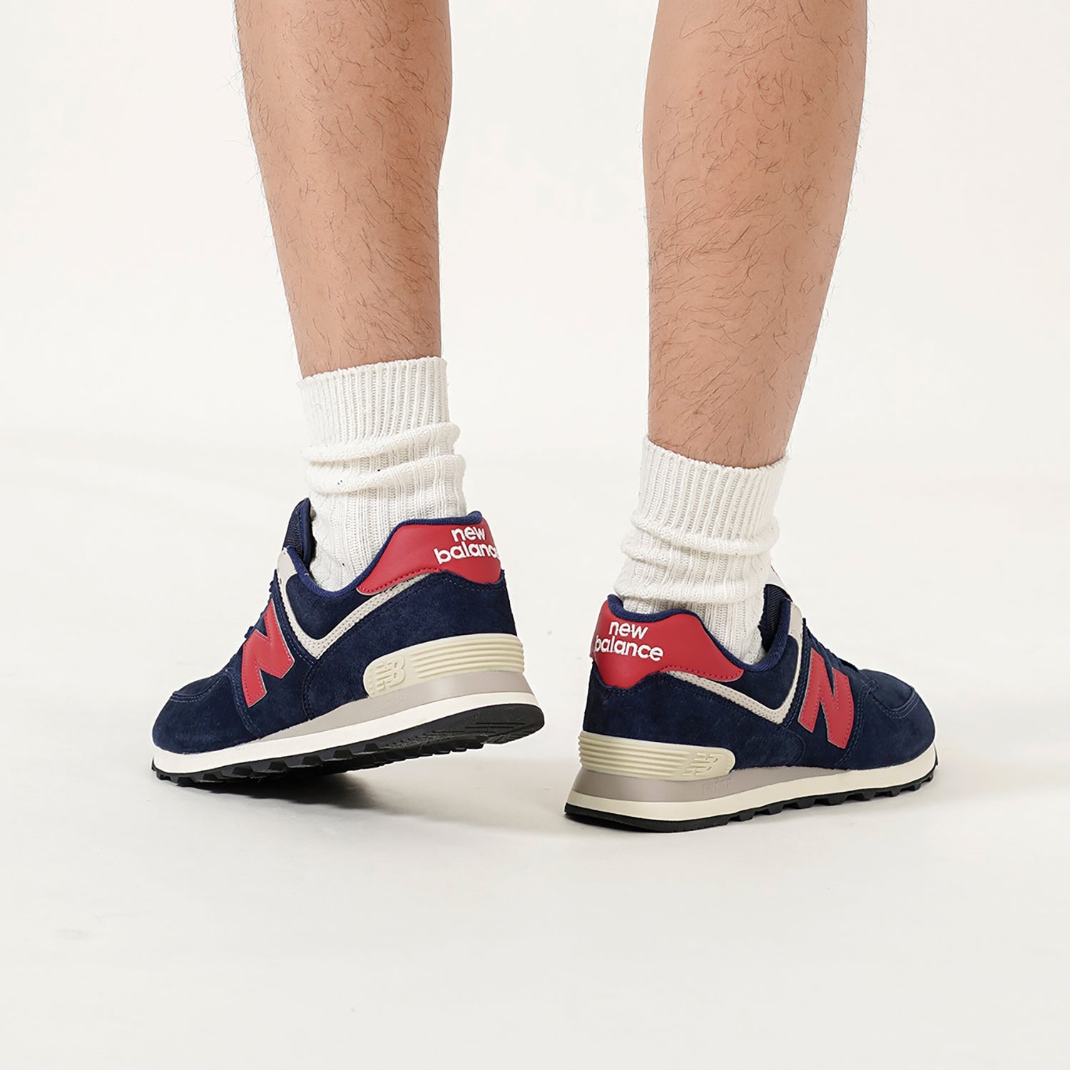New Balance 574 'Dark Blue Red Gray' ML574PN2