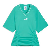 (WMNS) PUMA Future.Puma.Archive Slim Soccer Jersey 'Vibrant Green' 634624-40