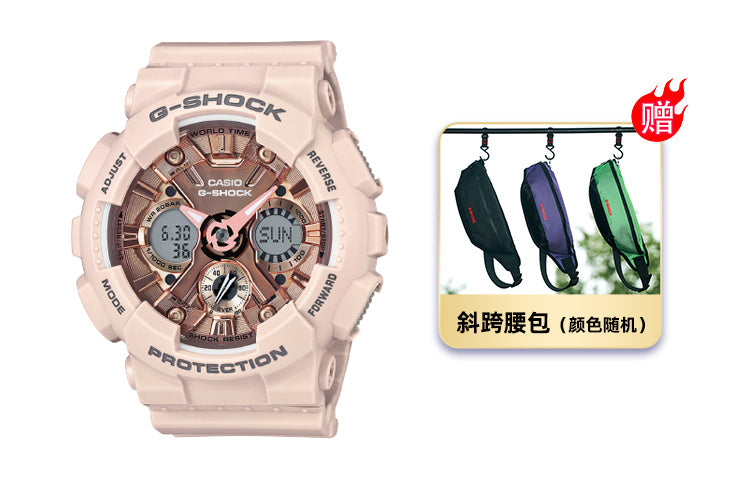 CASIO G-Shock Analog-Digital 'Pink' GMA-S120MF-4APR