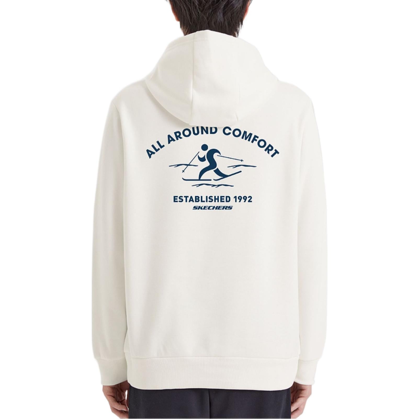 Skechers Graphic Hoodie 'Blue Black White' L422U240