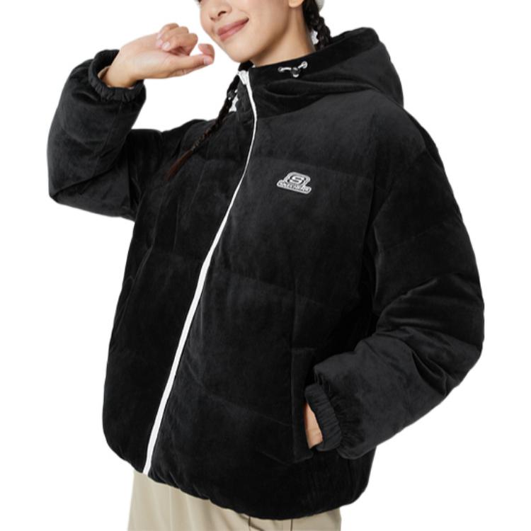 (WMNS) Skechers Reversible Down Jacket 'Multi-Color' L422W098