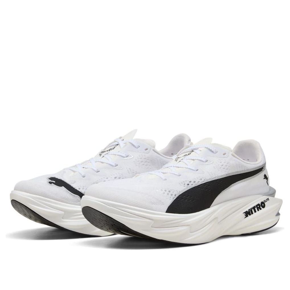 (WMNS) PUMA Deviate Nitro Elite 4 'White Black' 312128-05