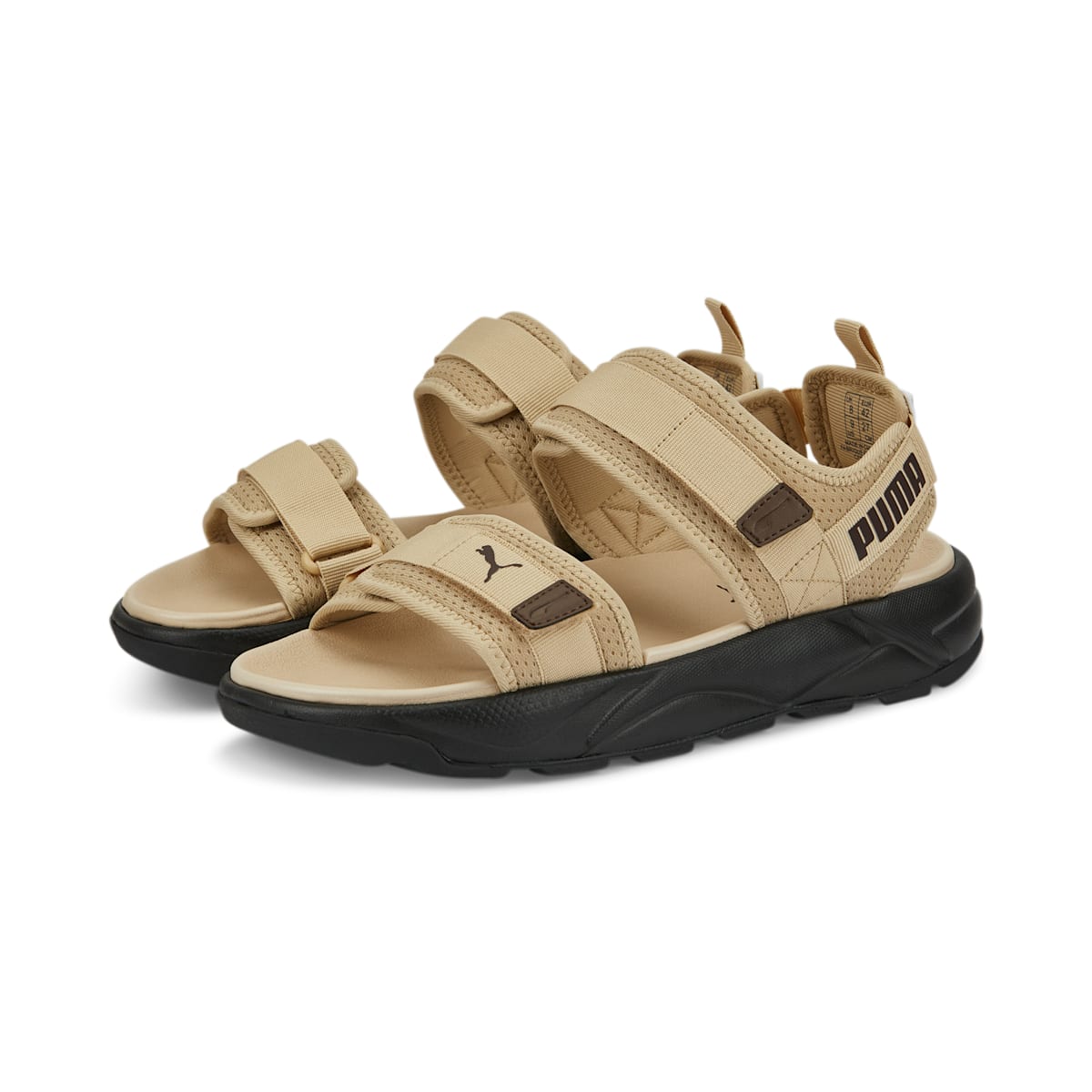 PUMA RS-Sandal 'Light Sand Black' 374862-11