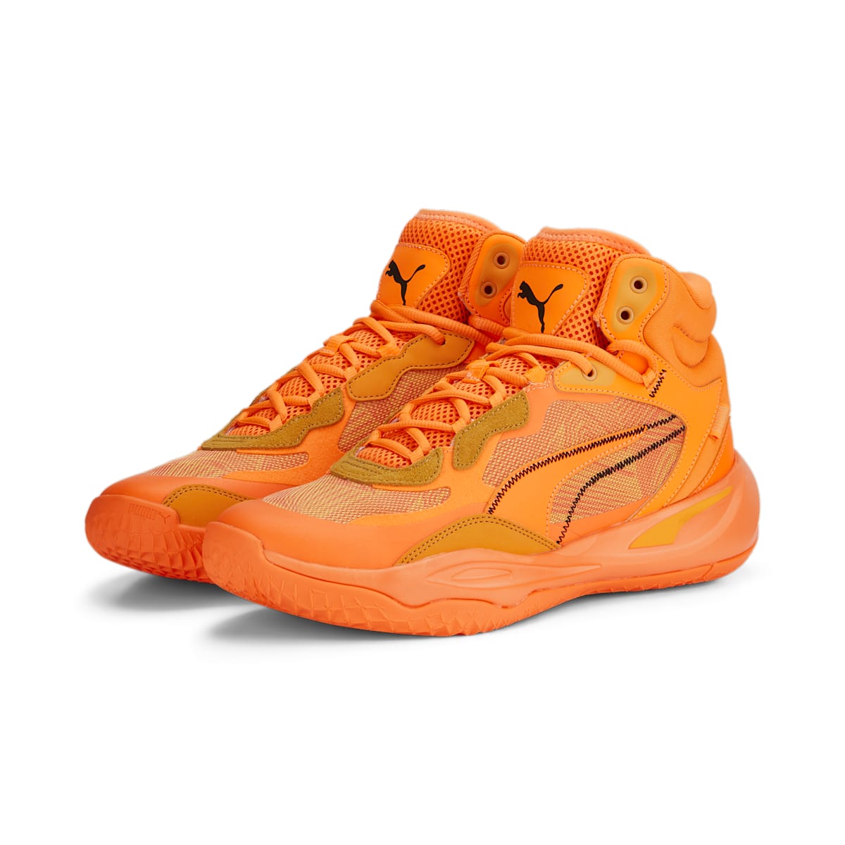 PUMA Playmaker Pro Mid 'Laser - Ultra Orange' 378327-01