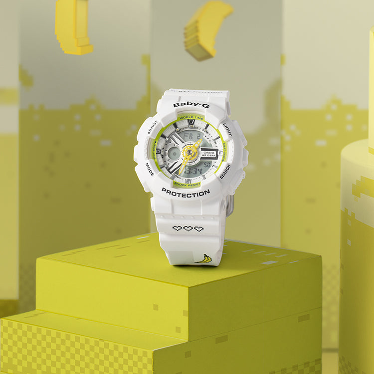CASIO Baby-G 'White' BA-110MON21-7APRM