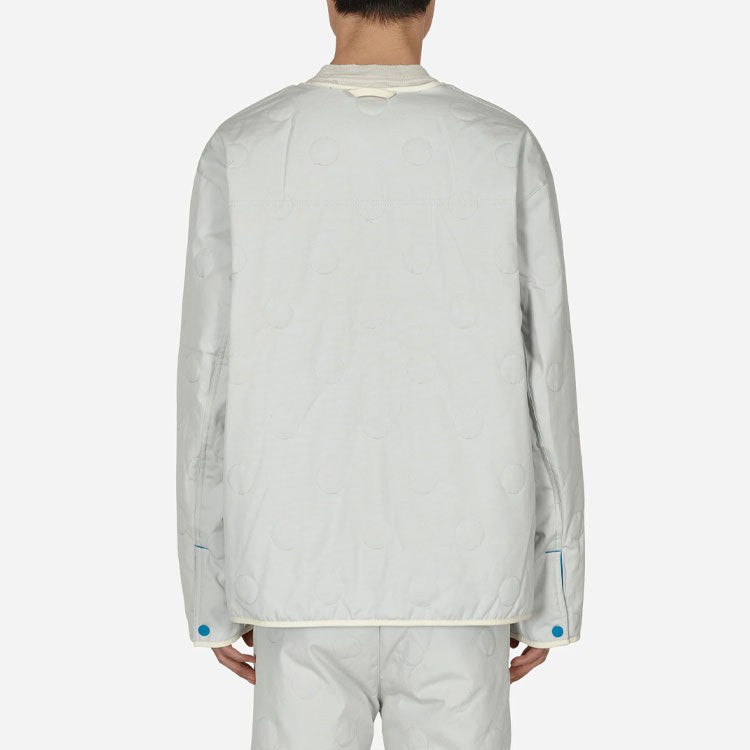 Air Jordan x union Crossover Solid Color Printing Logo reversible Long Sleeves Jacket Asia Edition Blue / Gray DJ9519-482